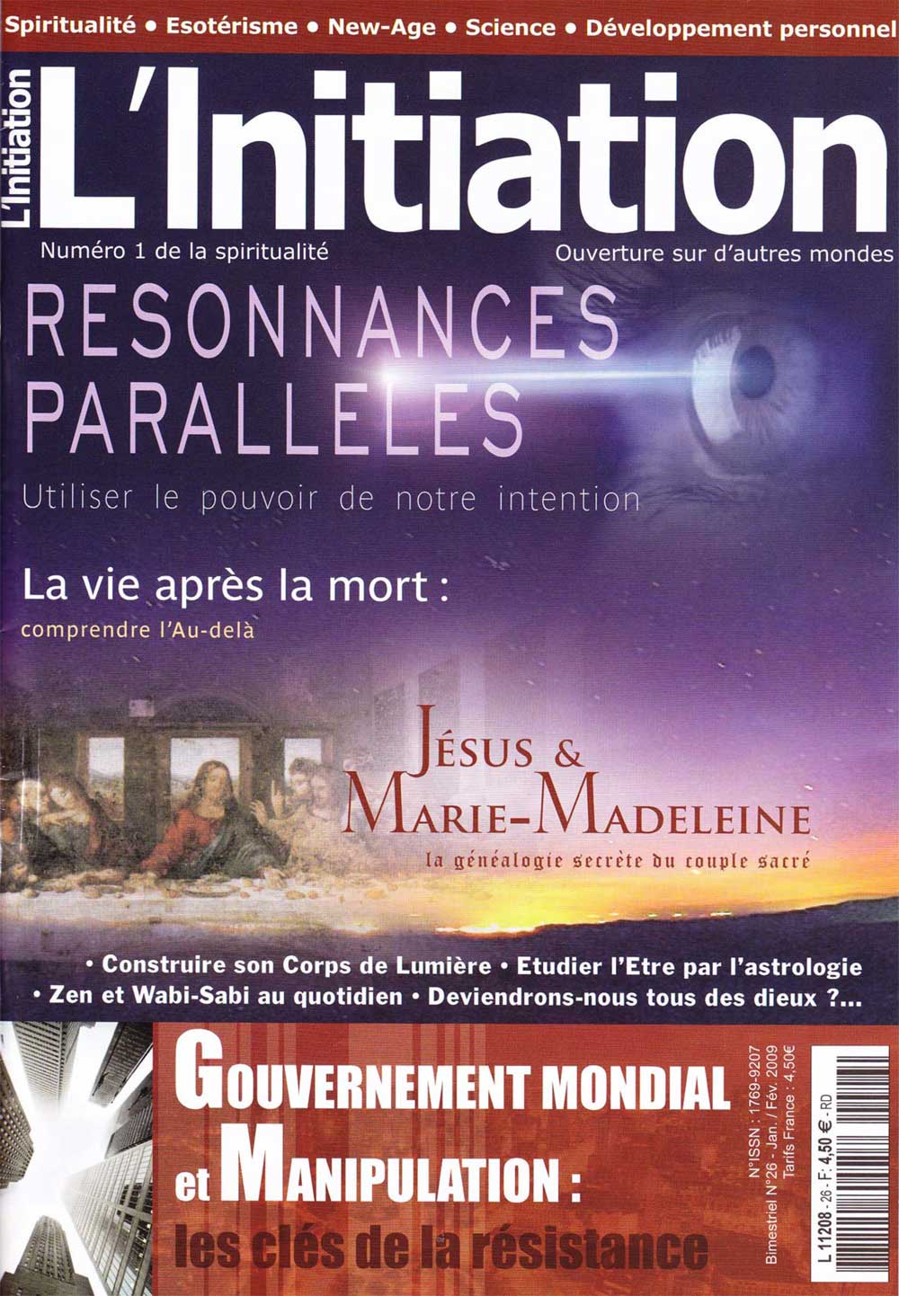 L'Initiation - Resonnances paralleles - janvier février 2009